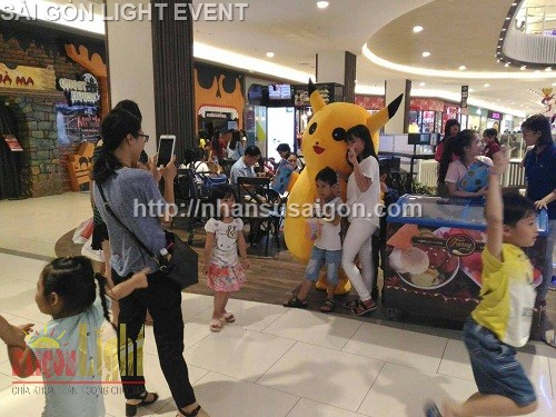 Cho thuê mascot pikachu giá rẻ