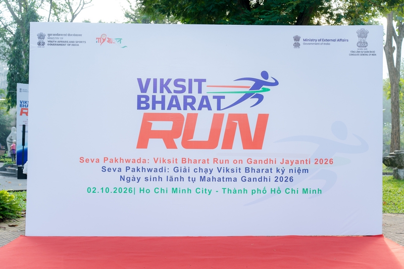 Backdrop sự kiện thể hiện chủ đề, thời gian và thông tin Viksit Bharat Run 2026. backdrop-chinh-viksit-bharat-run-2026-tphcm.jpg