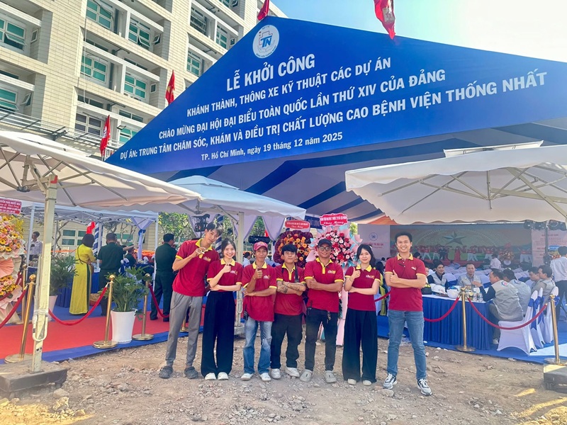 Lễ khởi công dự án tại Bệnh viện Thống Nhất do Sài Gòn Light Event thực hiện thiết bị và vận hành le-khoi-cong-du-an-benh-vien-thong-nhat-do-sai-gon-light-event-thuc-hien