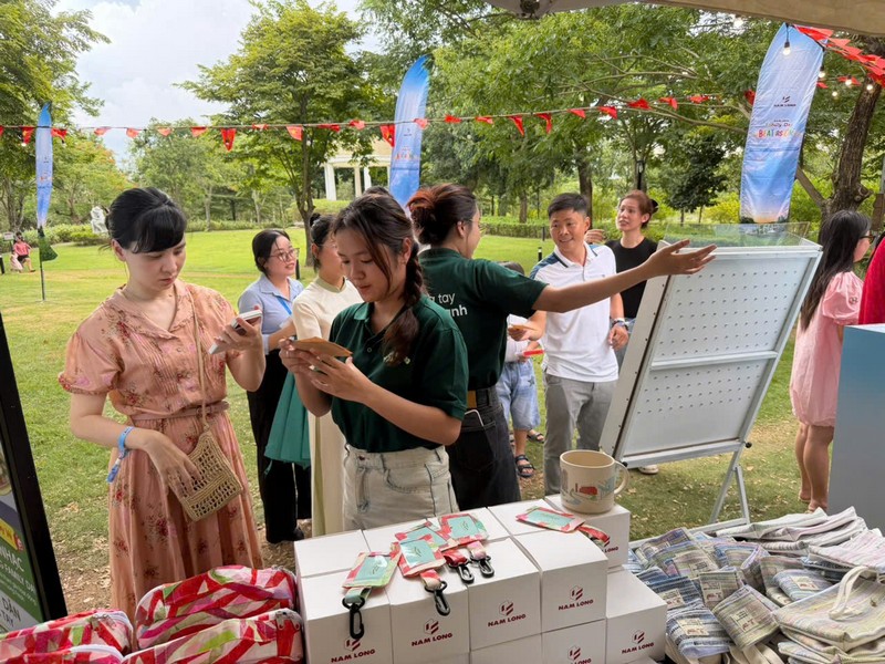 Booth đổi quà Nam Long Fresh 2026 booth-doi-qua-nam-long-fresh-2026