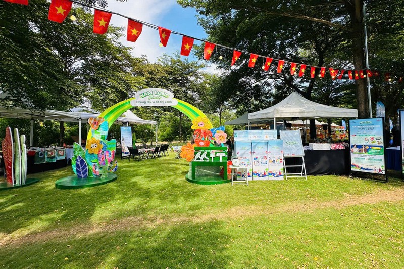 Không gian sự kiện ngoài trời tong-the-khu-nam-long-fresh-2026-tai-waterpoint
