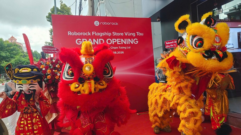 Biểu diễn lân sư rồng trong lễ khai trương Roborock roborock/khai-truong-roborock-flagship-store-vung-tau-2026_18
