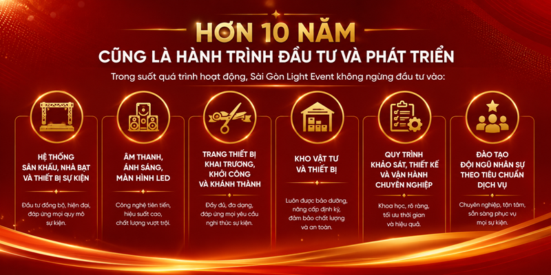 Sài Gòn Light Event đầu tư vào thiết bị hiện đại sai-gon-light-event-dau-tu-vao-thiet-bi-hien-dai