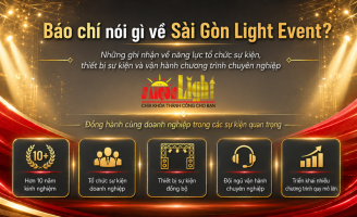 Báo chí nói gì về Sài Gòn Light Event? Góc nhìn từ những dấu ấn truyền thông