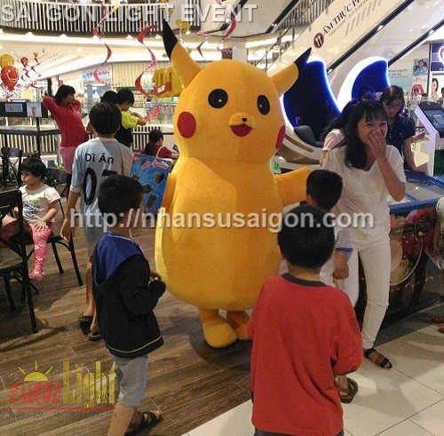Cho thuê mascot pikachu giá rẻ