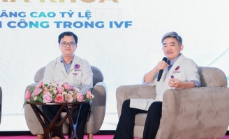 Thiết bị sự kiện trong nhà cho tọa đàm y khoa tại Bệnh viện Hỗ trợ Sinh sản & Nam học Sài Gòn