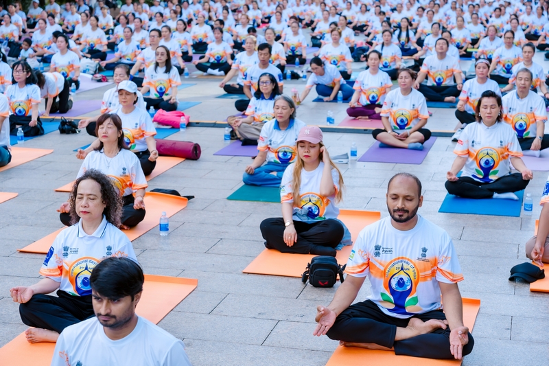 Sài Gòn Light Event Setup Và Vận Hành Sự Kiện Yoga Hơn 2.000 Người Tại Nguyễn Huệ