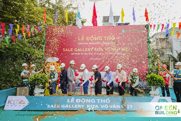 Lễ Động Thổ Dự Án Khu Nhà Sale Gallery KITA Võ Văn Kiệt