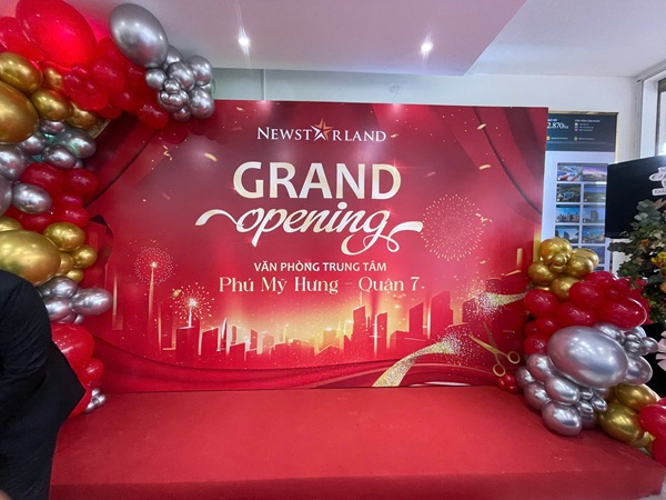 Lễ Khai Trương Văn Phòng Chi Nhánh NewstarLand Phú Mỹ Hưng