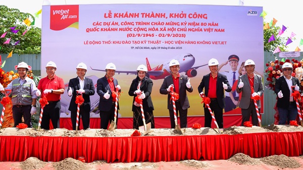 Lễ Động Thổ Dự Án Khu Đào Tạo Kỹ Thuật – Học Viện Hàng Không Vietjet