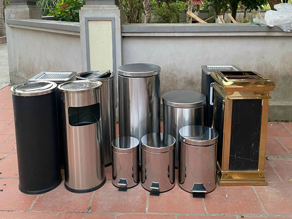 Cho Thuê Thùng Gạt Tàn Inox Đứng TPHCM - Sảnh, Khu Vực Công Cộng