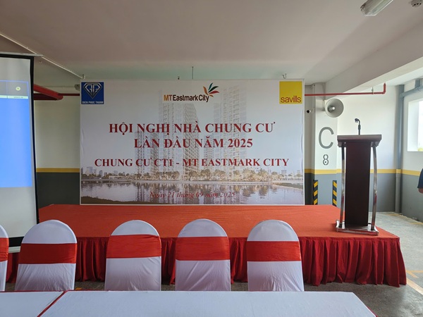 Hội Nghị Nhà Chung Cư CT1 Lần Đầu Tại MT Eastmark City