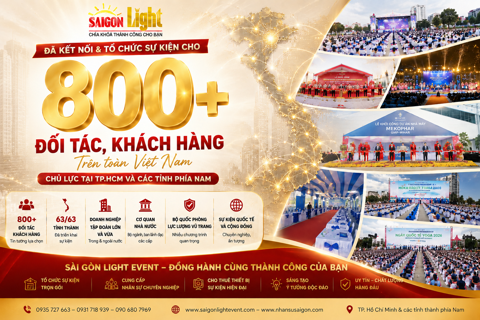 800+ đối tác, khách hàng đã tin tưởng lựa chọn