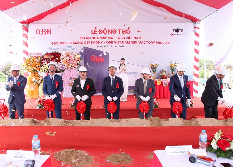 LỄ ĐỘNG THỔ DỰ ÁN NHÀ MÁY MỚI - QBB VIỆT NAM TẠI LONG THÀNH, ĐỒNG NAI