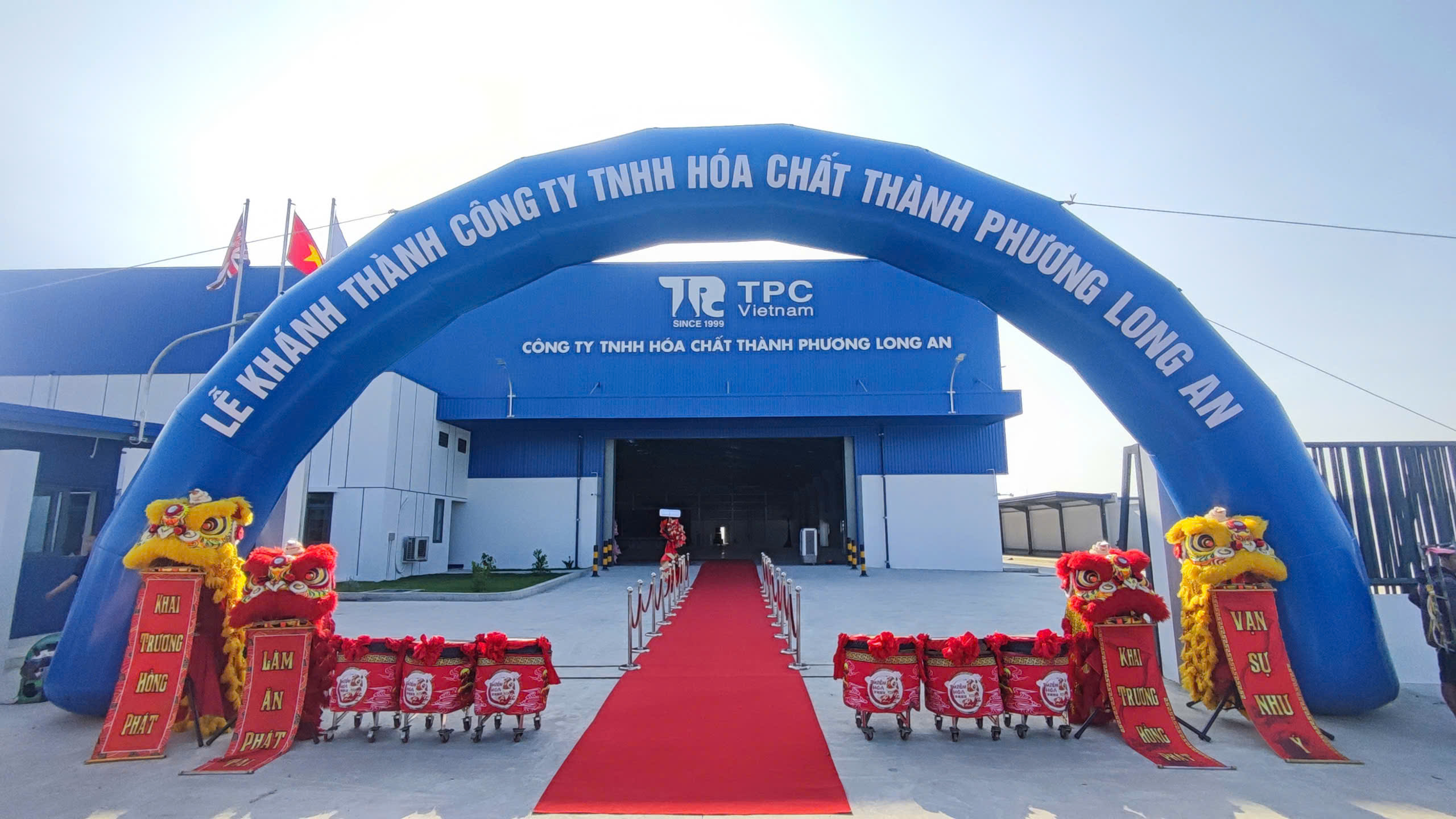 Tổ Chức Lễ Khánh Thành Công Trình, Nhà Máy