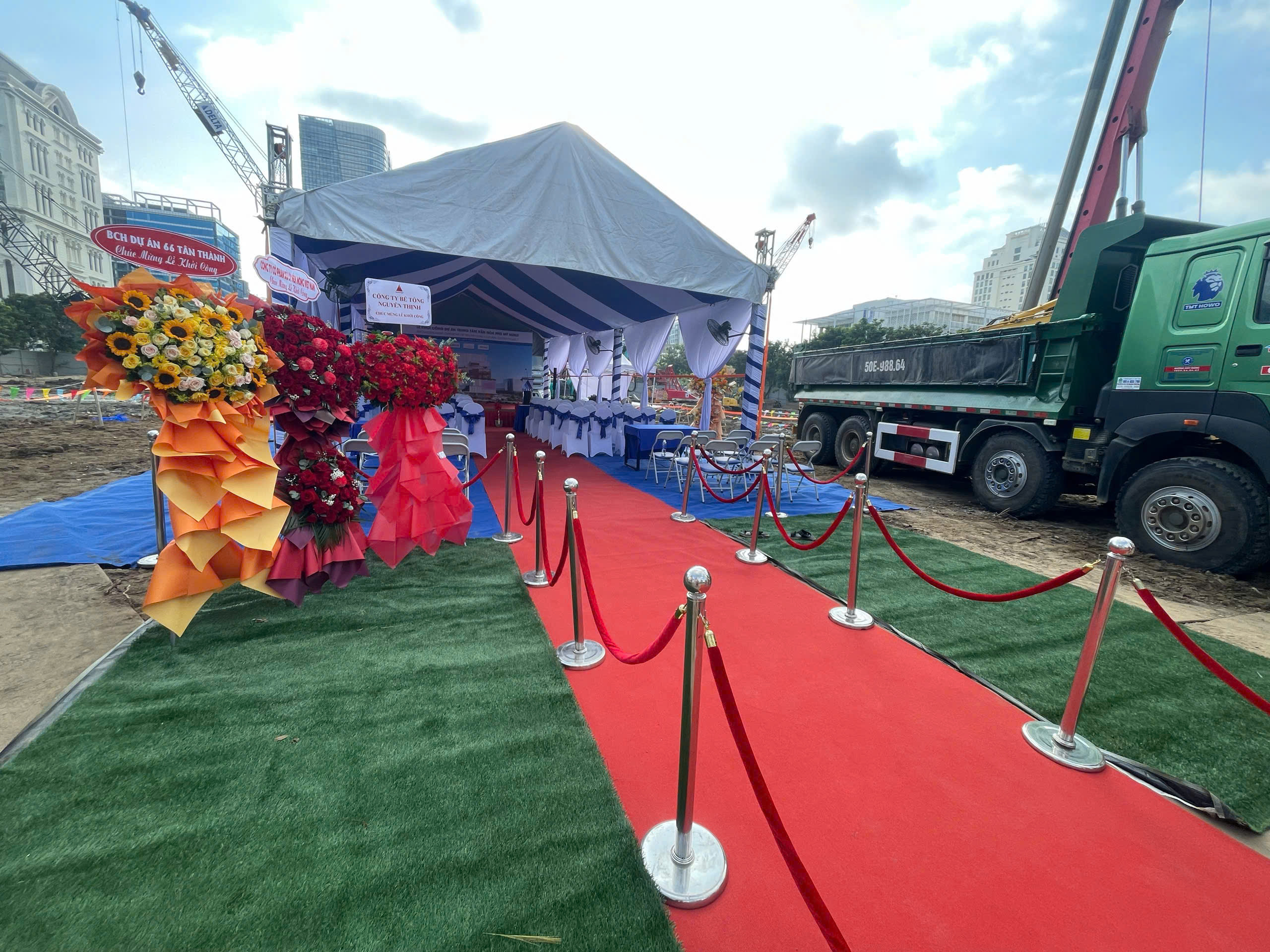Sài Gòn Light Event tổ chức lễ khởi công Dự án  Trung tâm Văn hóa Phú Mỹ Hưng trọn gói tại Hồ Chí Minh