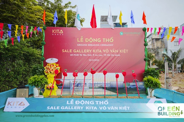 Lễ Động Thổ Dự Án Khu Nhà Sale Gallery KITA Võ Văn Kiệt Lễ Động Thổ Dự Án Khu Nhà Sale Gallery KITA Võ Văn Kiệt
