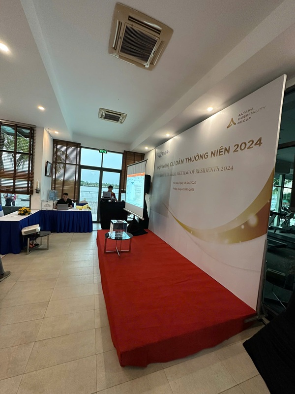 Tổ chức hội nghị cư dân thường niên 2024