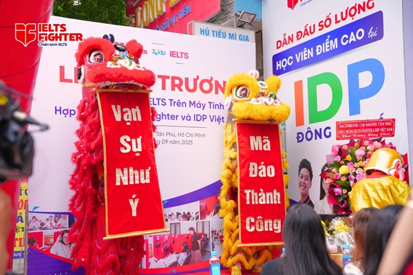 Lễ Khai Trương Địa Điểm Thi IELTS Trên Máy Tính Lễ Khai Trương Địa Điểm Thi IELTS Trên Máy Tính