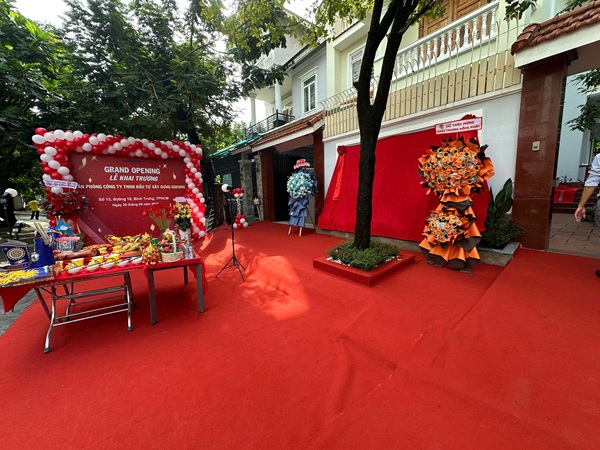 Lễ khai trương văn phòng mới của Công ty TNHH Đầu tư Xây dựng GOCONS Lễ khai trương văn phòng mới của Công ty TNHH Đầu tư Xây dựng GOCONS