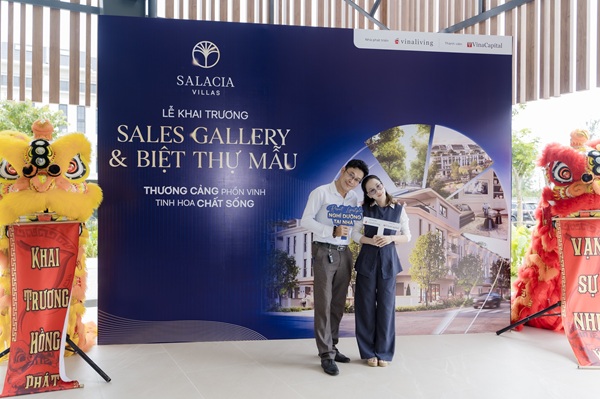 Cung cấp thiết bị cho Lễ Khai trương Sales Gallery & Biệt Thự Mẫu Salacia Villas tại Bà Rịa – Vũng Tàu
