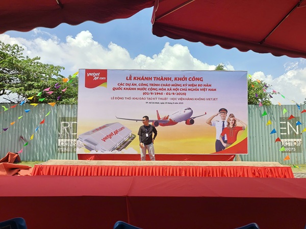 Lễ Động Thổ Dự Án Khu Đào Tạo Kỹ Thuật – Học Viện Hàng Không Vietjet