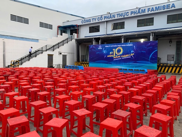 Lễ Kỷ Niệm 10 năm thành lập Famisea tại Long An