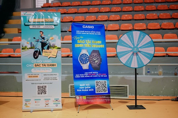 Cung cấp thiết bị sự kiện Xanh SM Ngày Hội Bác Tài Xanh Cung cấp thiết bị sự kiện Xanh SM Ngày Hội Bác Tài Xanh