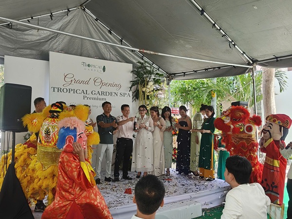 Lễ khai trương Tropical Garden Spa Premium chi nhánh Quận 2
