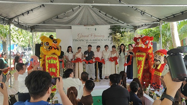 Lễ khai trương Tropical Garden Spa Premium chi nhánh Quận 2