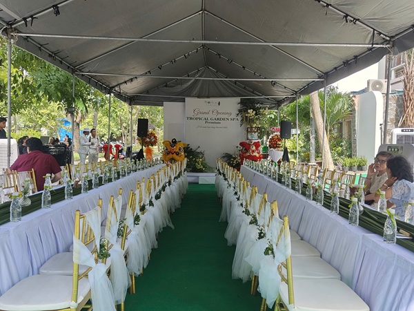 Lễ khai trương Tropical Garden Spa Premium chi nhánh Quận 2