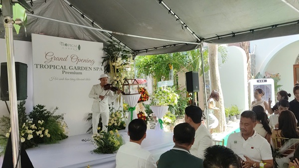 Lễ khai trương Tropical Garden Spa Premium chi nhánh Quận 2