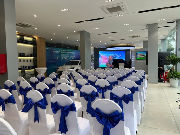 Tổ chức sự kiện lễ khai trương xe điện tại TP.HCM